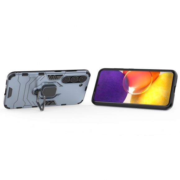 Чехол Armor Ring Holder для Samsung Galaxy S23 (темно-синий) Чехол Armor Ring Holder для Samsung Galaxy S23 (темно-синий)