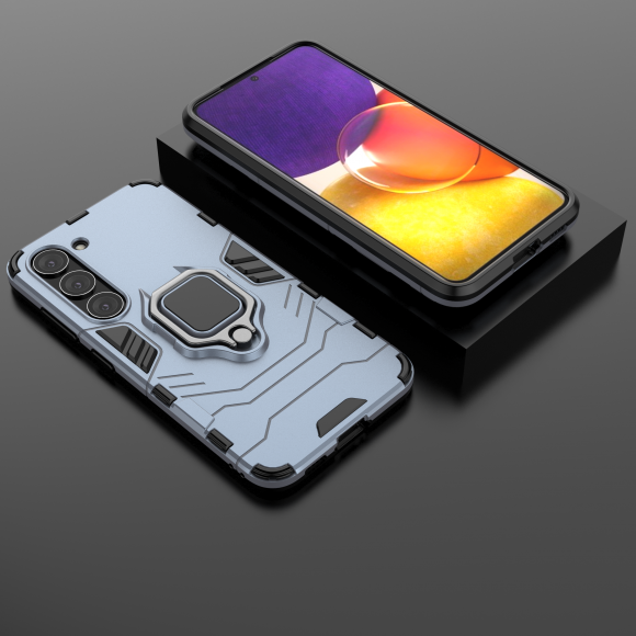 Чехол Armor Ring Holder для Samsung Galaxy S23 (темно-синий) Чехол Armor Ring Holder для Samsung Galaxy S23 (темно-синий)