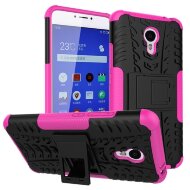 Чехол Hybrid Armor для Meizu M3 Note (черный + розовый)