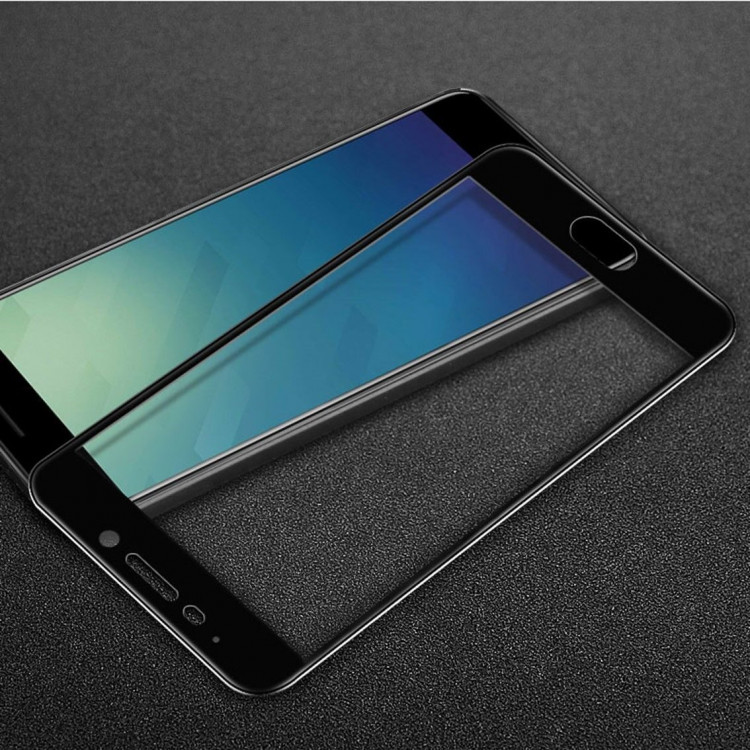 Защитное стекло 3D для Meizu M6 Note (черный)