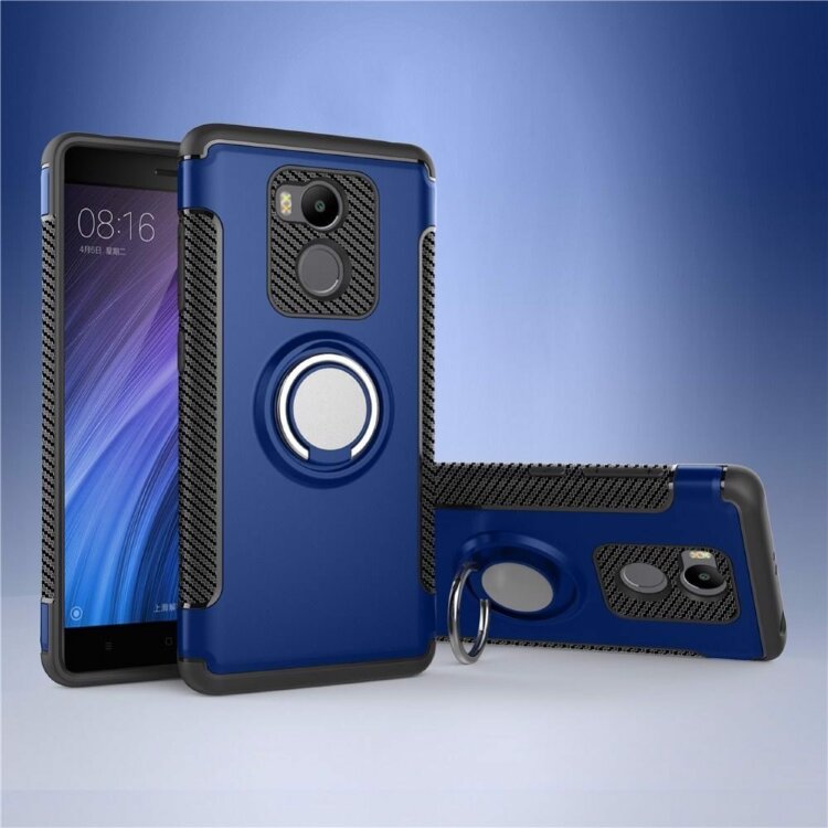 Чехол Hybrid Kickstand для Xiaomi Redmi 4 (голубой)