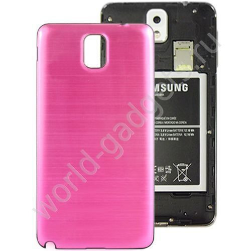 Задняя крышка для Samsung Galaxy Note 3 / N9000 (малиновый)