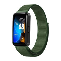 Нейлоновый ремешок для HUAWEI Band 8, HUAWEI Band 9 (армейский зеленый)