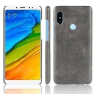 Чехол Litchi Texture для Xiaomi Redmi Note 5 / 5 Pro (серый) Чехол Litchi Texture для Xiaomi Redmi Note 5 / 5 Pro (серый)