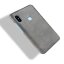 Чехол Litchi Texture для Xiaomi Redmi Note 5 / 5 Pro (серый)