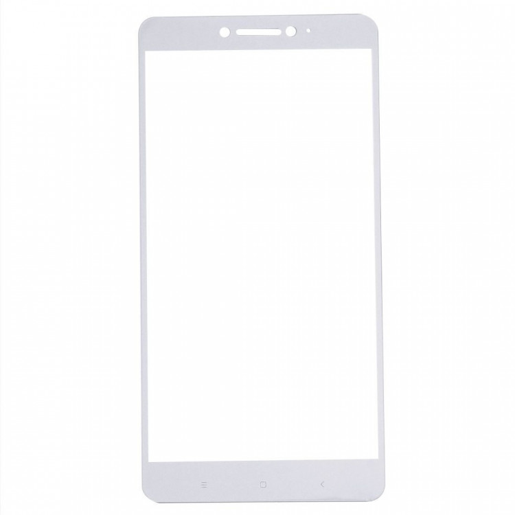 Защитное стекло 3D для Xiaomi Mi Max (серебряный)