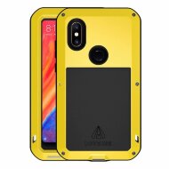 Гибридный чехол LOVE MEI для Xiaomi Mi Mix 2s (желтый) Гибридный чехол LOVE MEI для Xiaomi Mi Mix 2s (желтый)