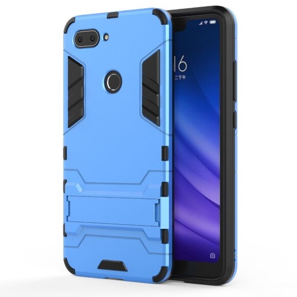 Чехол Duty Armor для Xiaomi Mi 8 Lite (голубой) Чехол Duty Armor для Xiaomi Mi 8 Lite (голубой)