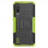 Чехол Hybrid Armor для Xiaomi Mi CC9 / Xiaomi Mi 9 Lite (черный + зеленый)