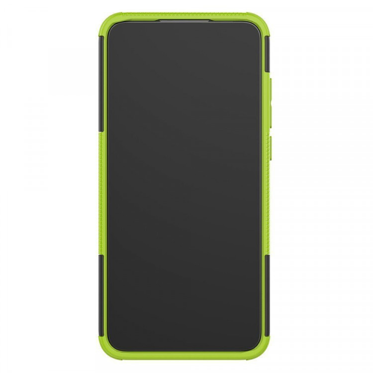 Чехол Hybrid Armor для Xiaomi Mi CC9 / Xiaomi Mi 9 Lite (черный + зеленый)