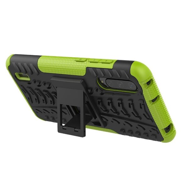 Чехол Hybrid Armor для Xiaomi Mi CC9 / Xiaomi Mi 9 Lite (черный + зеленый) Чехол Hybrid Armor для Xiaomi Mi CC9 / Xiaomi Mi 9 Lite (черный + зеленый)