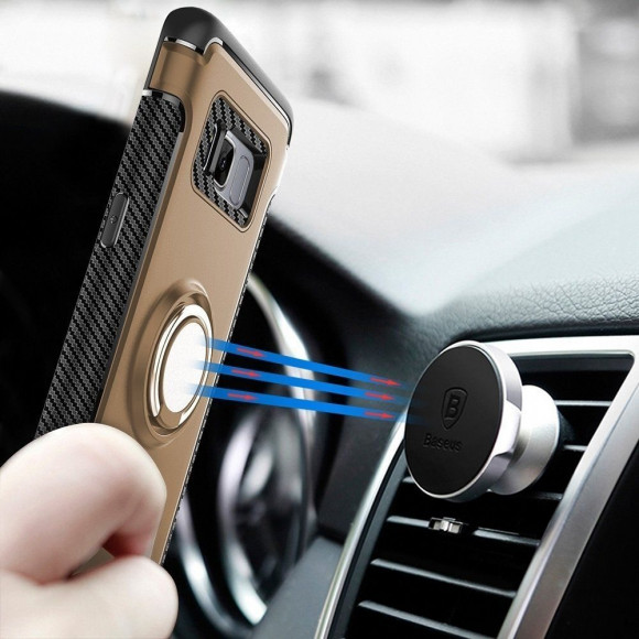 Чехол Hybrid Kickstand для Samsung Galaxy S8+ (золотой) Чехол Hybrid Kickstand для Samsung Galaxy S8+ (золотой)