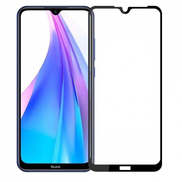 Защитное стекло 3D для Xiaomi Redmi Note 8T (черный)
