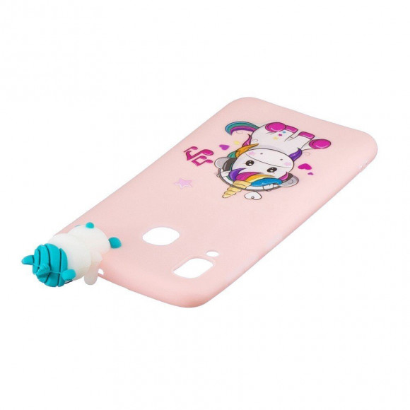 Силиконовый чехол 3D для Samsung Galaxy A30 / Galaxy A20 (Unicorn Enjoying Music) Силиконовый чехол 3D для Samsung Galaxy A30 / Galaxy A20 (Unicorn Enjoying Music)