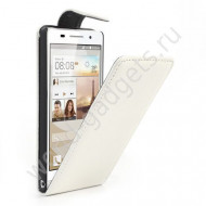 Вертикальный чехол для Huawei Ascend P6 (белый) Вертикальный чехол для Huawei Ascend P6 (белый)
