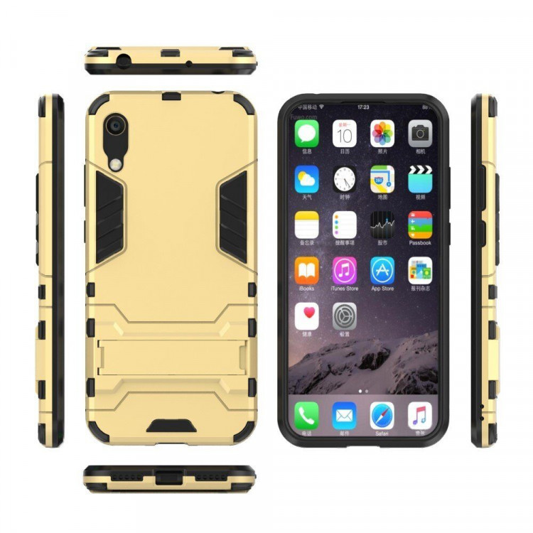 Чехол Duty Armor для Huawei Y6 Pro (2019) (золотой)