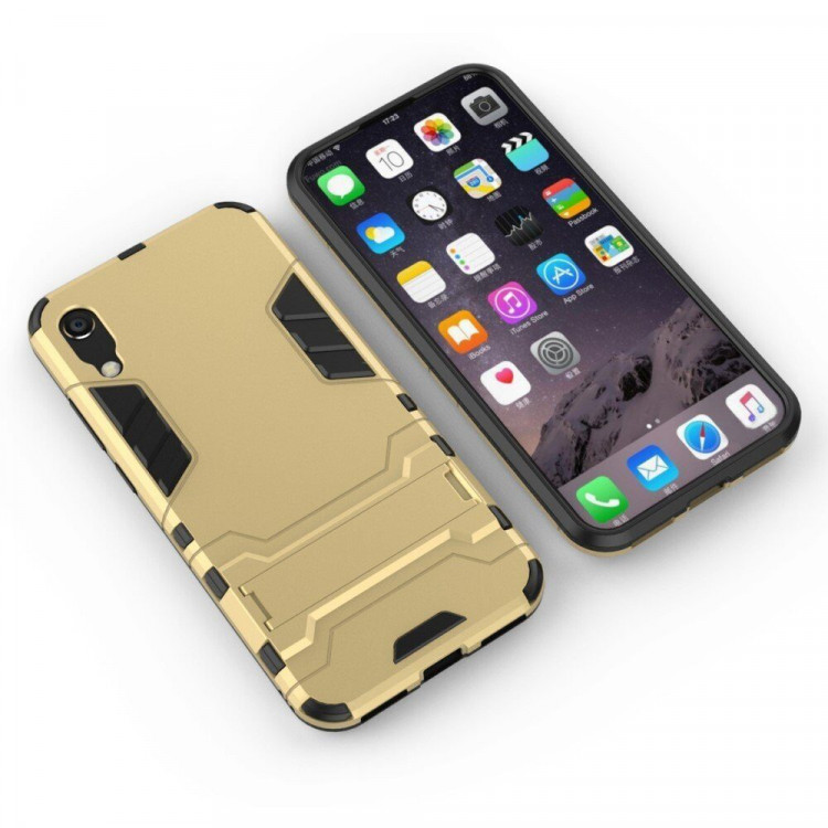 Чехол Duty Armor для Huawei Y6 Pro (2019) (золотой)