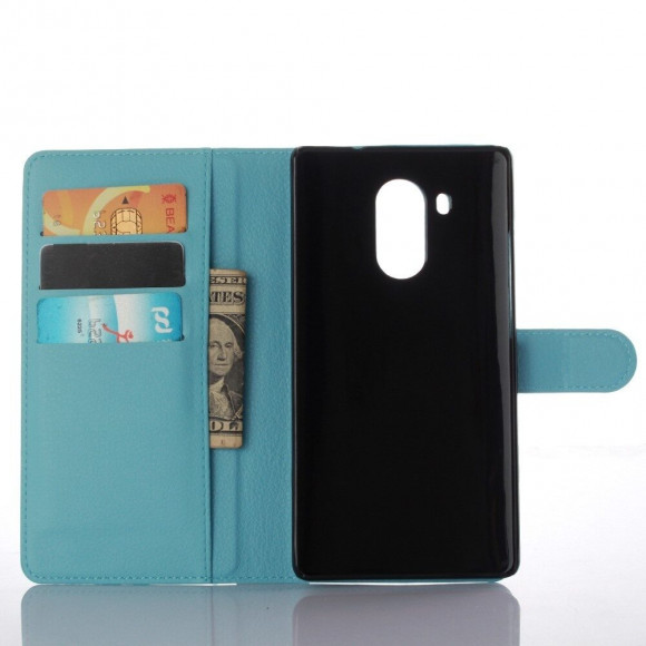 Чехол с визитницей для Huawei Mate 8 (голубой) Чехол с визитницей для Huawei Mate 8 (голубой)