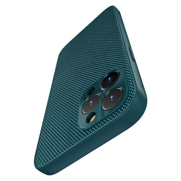 Чехол с текстурой нейлона для iPhone 14 Plus (зеленый) Чехол с текстурой нейлона для iPhone 14 Plus (зеленый)