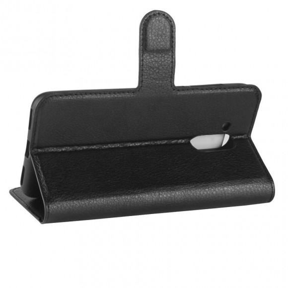 Чехол с визитницей для Huawei Honor 6C Pro / V9 Play (черный)