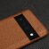 Кожаный чехол Cowhide для Google Pixel 6 Pro (коричневый)