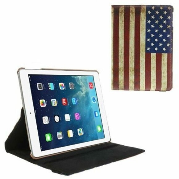 Чехол Retro USA Flag для iPad Air