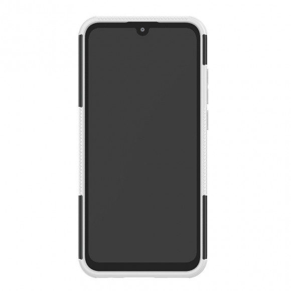 Чехол Hybrid Armor для Huawei Honor 10 Lite / P Smart (2019)  (черный + белый)