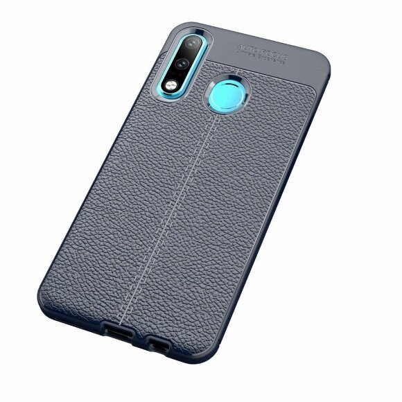 Чехол-накладка Litchi Grain для Huawei P30 Lite / Huawei nova 4e / Honor 20S (MAR-LX1H) (темно-синий) Чехол-накладка Litchi Grain для Huawei P30 Lite / Huawei nova 4e / Honor 20S (MAR-LX1H) (темно-синий)