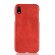 Чехол Litchi Texture для iPhone XR (красный)