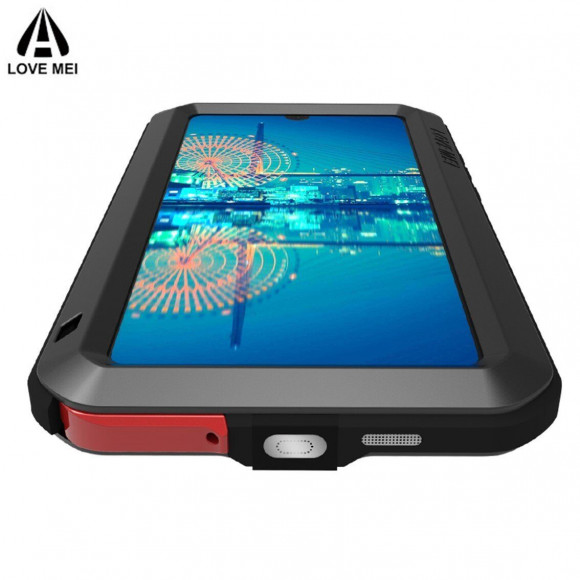 Гибридный чехол LOVE MEI для Huawei P30 (желтый)