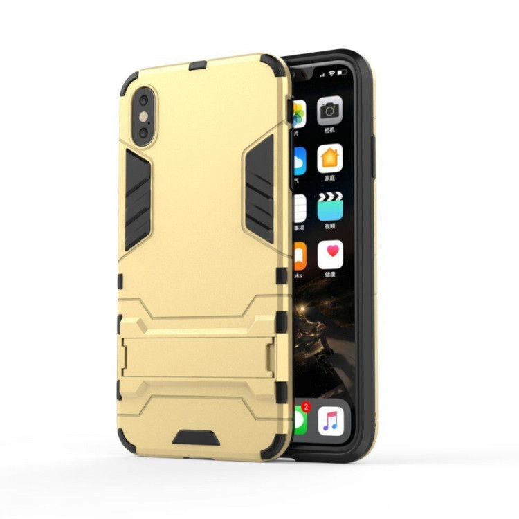 Чехол Duty Armor для iPhone XS Max (золотой)