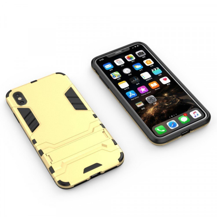 Чехол Duty Armor для iPhone XS Max (золотой)