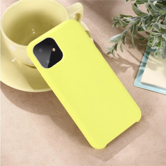 Силиконовый чехол Mobile Shell для iPhone 11 Pro Max (желтый) Силиконовый чехол Mobile Shell для iPhone 11 Pro Max (желтый)