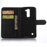 Чехол с визитницей для LG K7 (черный)
