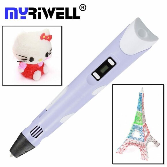 3D ручка MyRiwell RP100B (фиолетовый) | 3D ручки