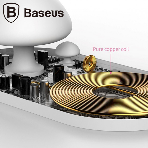 Беспроводное зарядное устройство с лампой Baseus Беспроводное зарядное устройство с лампой Baseus