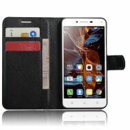 Чехол с визитницей для Lenovo Vibe K5 / K5 Plus (черный) Чехол с визитницей для Lenovo Vibe K5 / K5 Plus (черный)