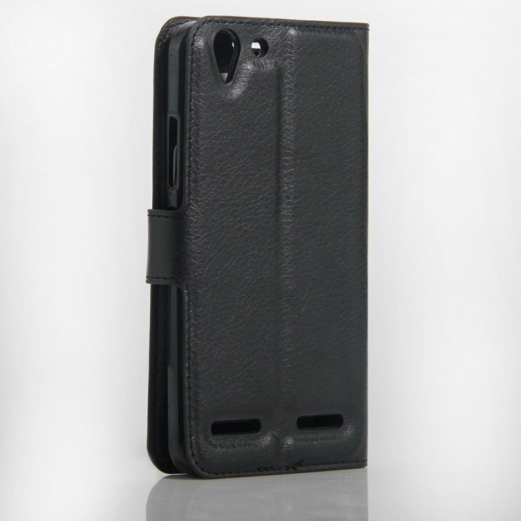 Чехол с визитницей для Lenovo Vibe K5 / K5 Plus (черный)