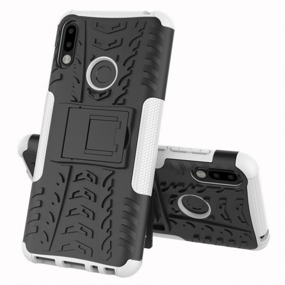 Чехол Hybrid Armor для ASUS Zenfone Max Pro (M2) ZB631KL (черный + белый)