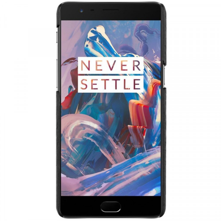 Чехол-накладка iMak Ruiyi Crocodile для OnePlus 3 / OnePlus 3T (черный)