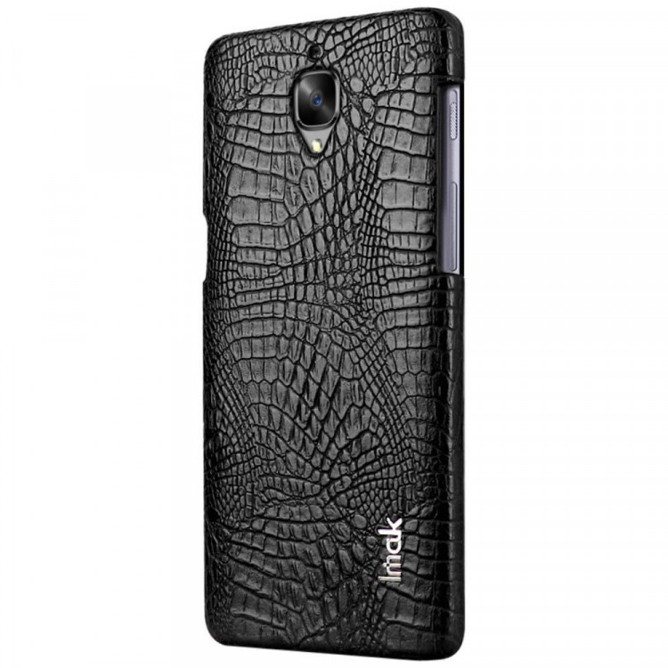 Чехол-накладка iMak Ruiyi Crocodile для OnePlus 3 / OnePlus 3T (черный)