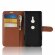 Чехол с визитницей для Sony Xperia XZ3 (коричневый)