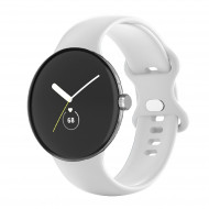 Силиконовый ремешок для Google Pixel Watch - Size Large (белый) Силиконовый ремешок для Google Pixel Watch - Size Large (белый)