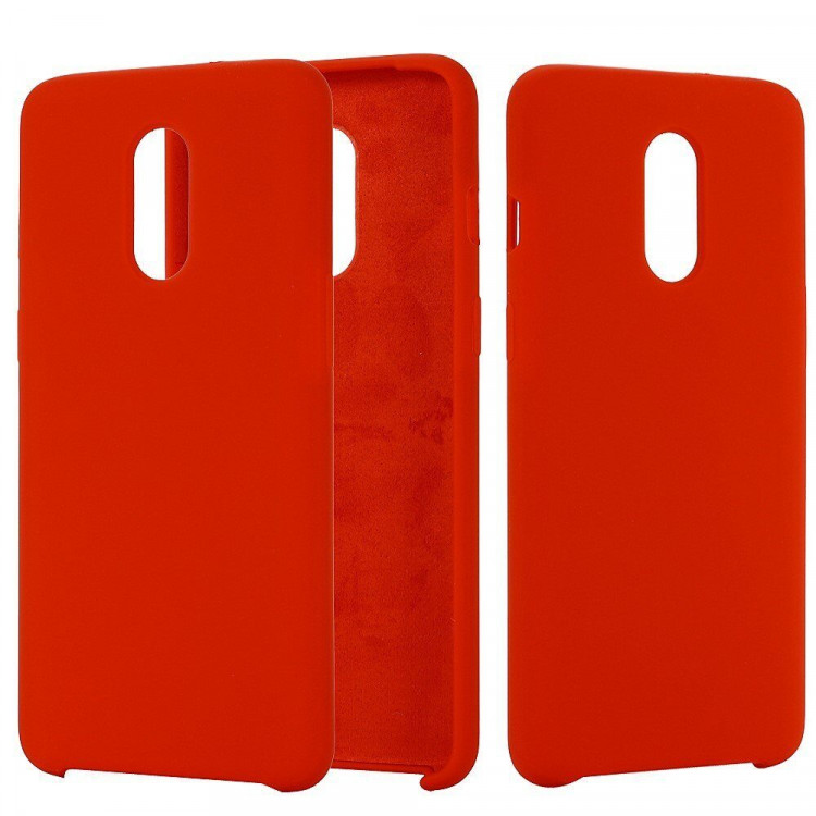 Силиконовый чехол Mobile Shell для OnePlus 7 (красный)