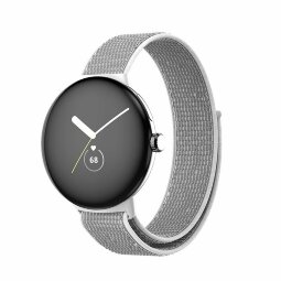 Нейлоновый ремешок для Google Pixel Watch (серый)