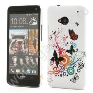 Пластиковый чехол Vivid Butterfly Circle для HTC One M7 Пластиковый чехол Vivid Butterfly Circle для HTC One M7