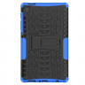 Чехол Hybrid Armor для Samsung Galaxy Tab A7 Lite SM-T220 / SM-T225 (черный + голубой)