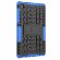 Чехол Hybrid Armor для Samsung Galaxy Tab A7 Lite SM-T220 / SM-T225 (черный + голубой)