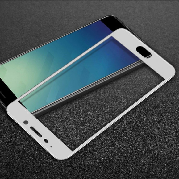 Защитное стекло 3D для Meizu M6 Note (белый)