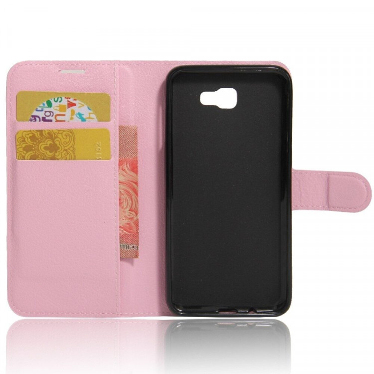 Чехол с визитницей для Samsung Galaxy J5 Prime SM-G570F (розовый)